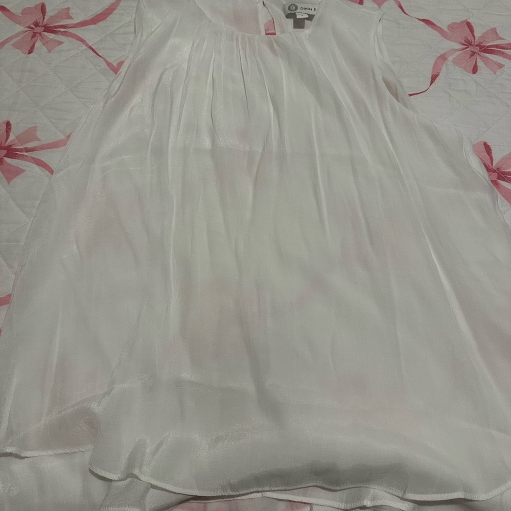 Elegant White Women's Blouse